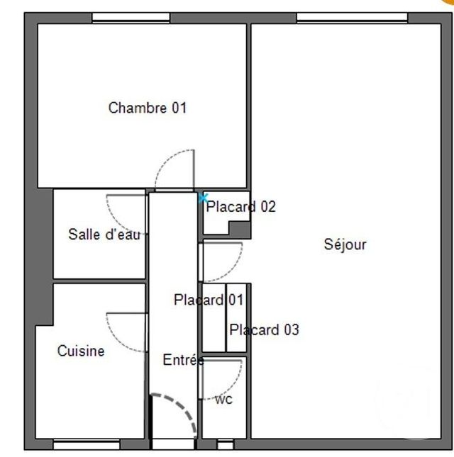 Appartement T2 à vendre - 2 pièces - 52.23 m2 - GRADIGNAN - 33 - AQUITAINE - Century 21 Les Graves